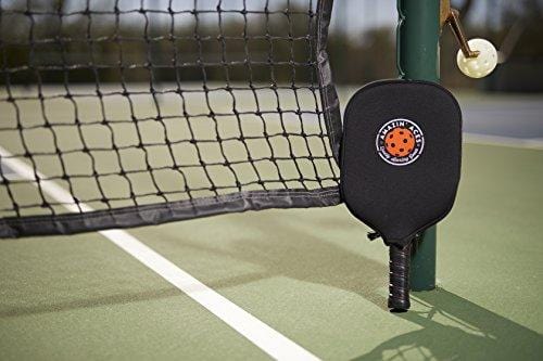 Amazin' Aces Pickleball Paddle Covers Set of Two Cases | Neoprene Cover Fits Most Rackets | Sleeves Protect Your Paddles from Scrapes & Dings