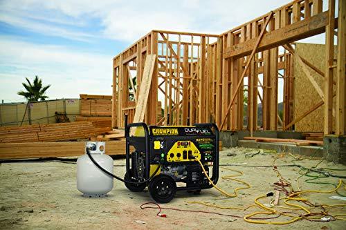 Champion 7500-Watt Dual Fuel Portable Generator with Electric Start