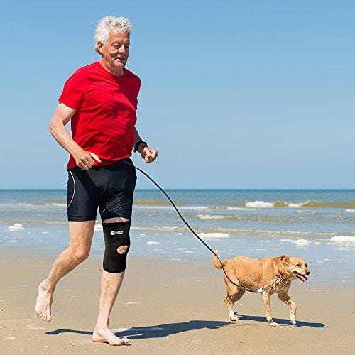 Copper Compression Extra Support Knee Brace. Highest Copper Content Guaranteed. Best Adjustable Copper Infused Fit Knee Brace. Open Patella Stabilizer Neoprene Sleeve for Sprains and Injury Recovery