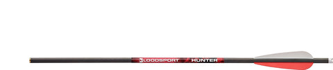 BloodSport 20-Inch Crossbow Bolts (Pack of 6), 0.003-Inch - 8110003