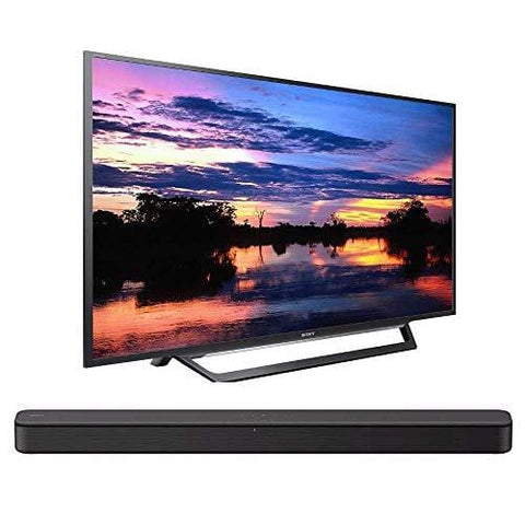 Sony KDL32W600D 32-Inch HD Smart TV w/Soundbar Bundles (S100F Bundle)