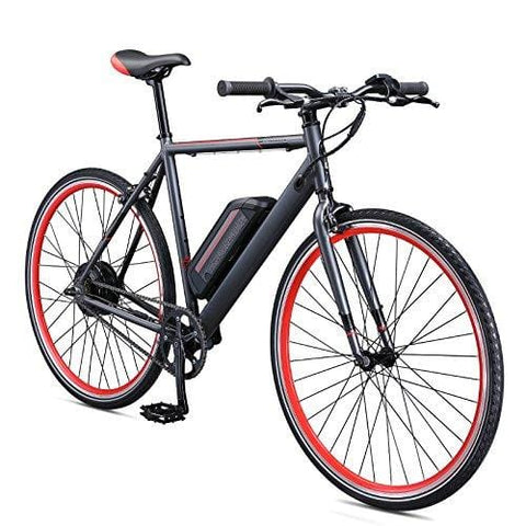 Schwinn Monroe 250 Watt hub-Drive, Fixie Electric Bicycle - 700c Wheel Size, Mens/Womens (Large)