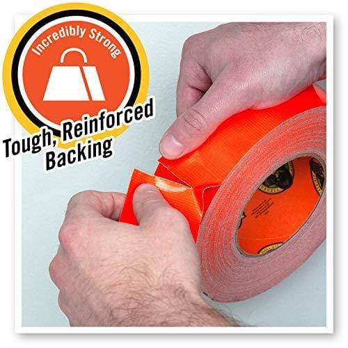 Gorilla Tape, High Visibility Duct Tape, 1.88" x 35 yd, Blaze Orange, (Pack of 1) [product _type] Gorilla - Ultra Pickleball - The Pickleball Paddle MegaStore