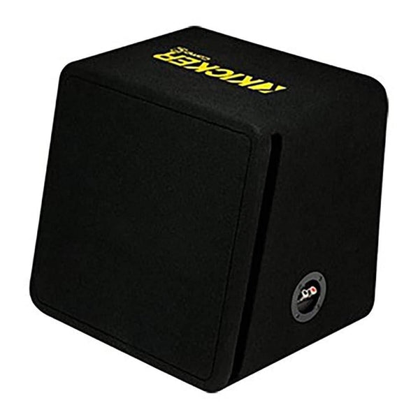 Kicker 44VCWC124 12" 600W Loaded Car Subwoofer + Enclosure + 1100W Amp + Amp Kit