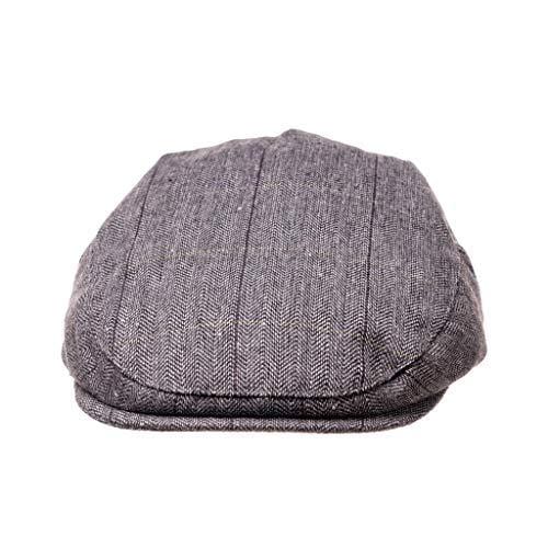 Born to Love Flat Scally Cap - Boy's Tweed Page Boy Newsboy Baby Kids Driver Cap Hat (L 54cm, Mike Set) [product _type] Born to Love - Ultra Pickleball - The Pickleball Paddle MegaStore