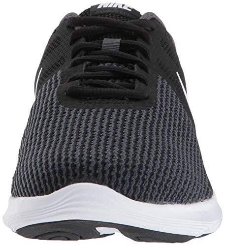 Nike Men's Revolution 4 Running Shoe, Black/White - Anthracite, 13 Wide US