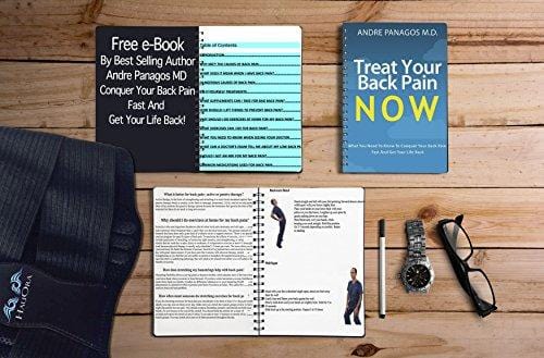 Lumbar Support Belt - Lower Back Brace - Heat & Ice Pack Included For Instant Pain Relief - Adjustable Compression To Suit Your Body - Wear It Everywhere - Gym Office Home - FDA Approved