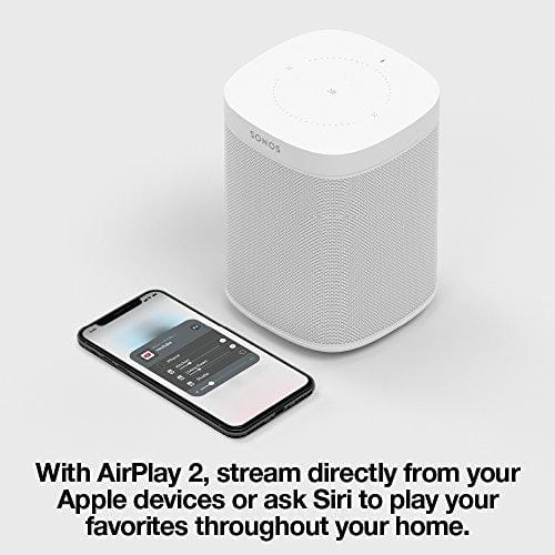 Sonos One (Gen 1) - Voice Controlled Smart Speaker with Amazon Alexa Built-in (White)