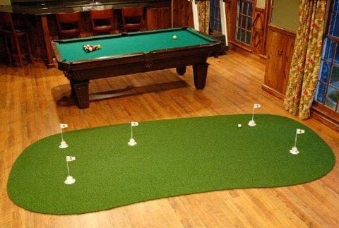 StarPro 6ft x 12ft 5-Hole Pro-Am Game Room Practice Putting Green