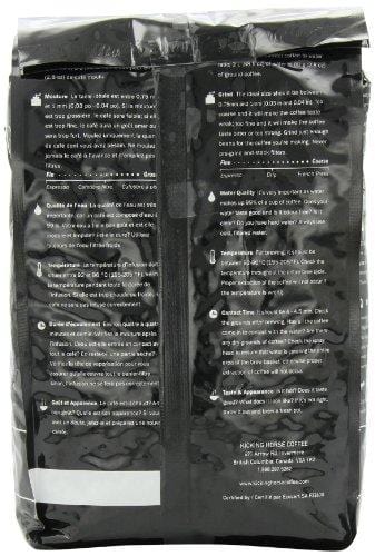 Kicking Horse Coffee, Kick Ass, Dark Roast, Whole Bean, 2.2 lb - Certified Organic, Fairtrade, Kosher Coffee