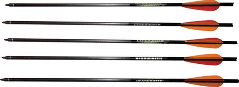 BARNETT 16075 Outdoors Carbon Crossbow 20-Inch Arrows with Field Points (5 Pack)