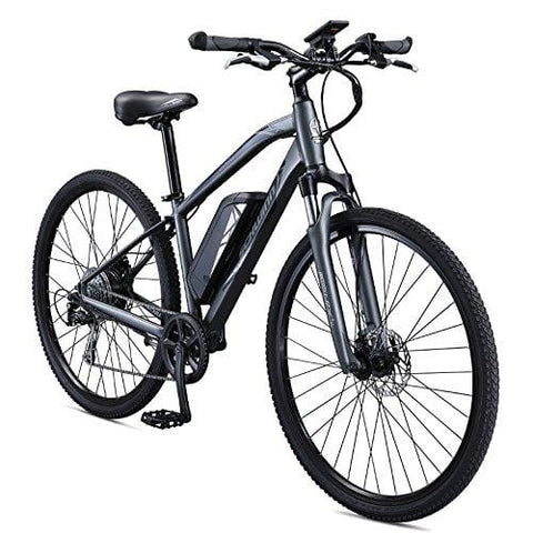 Schwinn Sycamore 350 Watt hub-Drive, Mountain/Hybrid, Electric Bicycle, 8 speeds, Mens Size (Medium)