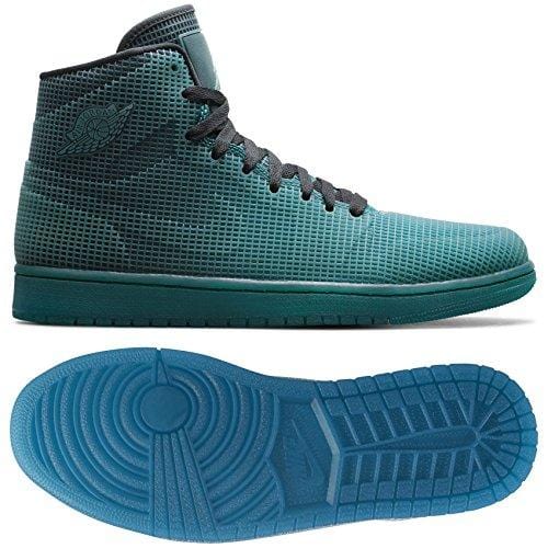 Nike air Jordan 4LAB1 Mens hi top Basketball Trainers 677690 Sneakers Shoes (US 8, Black Tropical Teal 020)