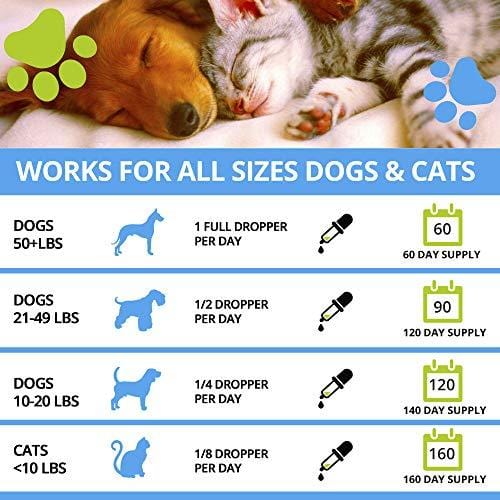 Кinpur Organic Hemp Oil Extract for Dogs & Cats - 5000 Mg - Inflammation, Pain, Arthritis, Stress, Separation Anxiety Relief - Hip & Joint Support - Natural Sedative, Calming Remedy