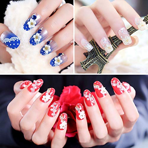 12pcs 3D Sculpture Gel, Saviland Carving Gels Nail Polish for Decoration Patterns Nail Art Kit(White,Pink,Red,Blue,Black)