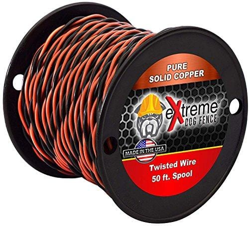 Extreme Dog Fence Max Grade Electric Dog Fence - 1 Dog Kit - 500 Feet of 14 Gauge-Plus Maximum Duty Wire for Ultimate Performance and Reliability