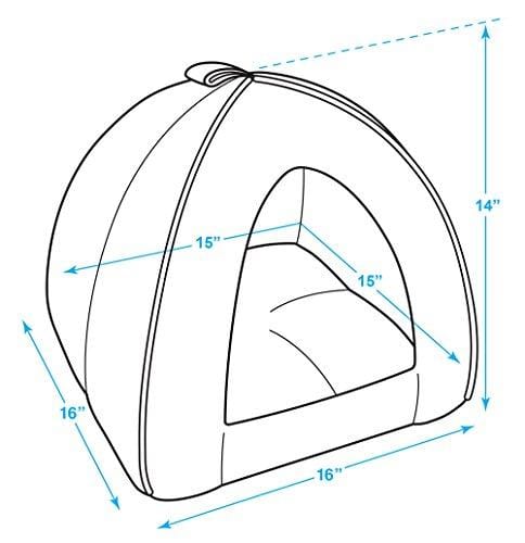 Best Pet Supplies Plaid Linen Pet beds