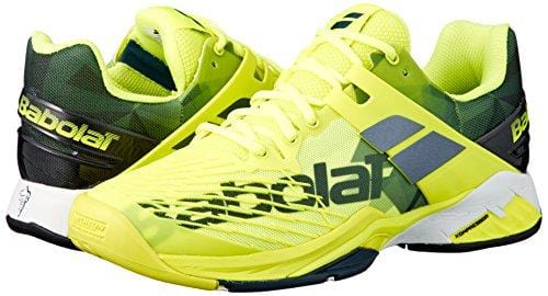 Babolat Propulse Fury AC Mens Tennis Shoes - Yellow (8.5)