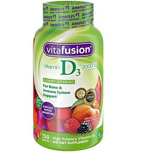 Vitafusion Vitamin D3 Gummy Vitamins, 150 ct
