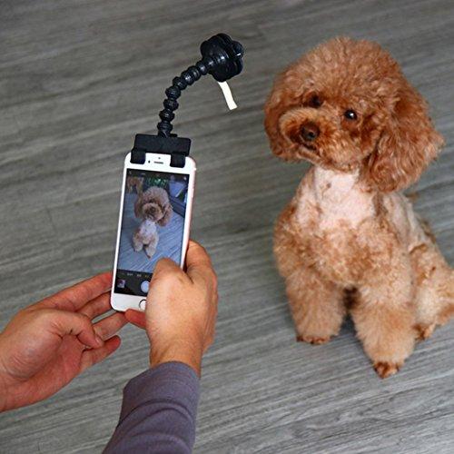 Yeefant Portable Pet Selfie Stick Phone Attachment Dog Cat Take Photos Training Toy,Convert Any Surface Into An Instant Pet Photo Booth