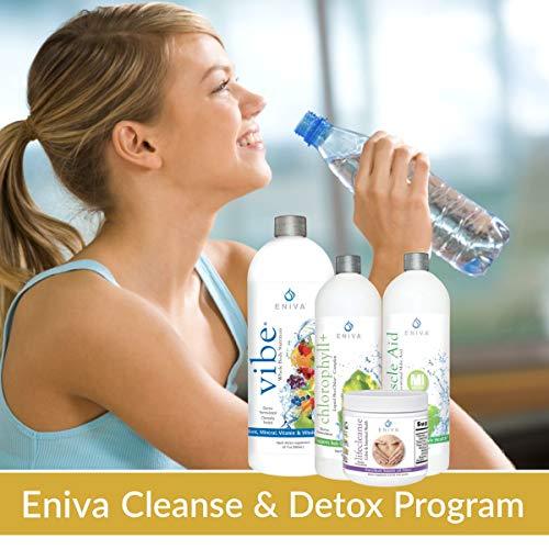 Detox and Cleanse 7 Day NO Dieting Kit for Belly Fat, Liver,Colon | All Natural, Non Fasting, Complete Kit. Voted Best 2018. Eniva Health