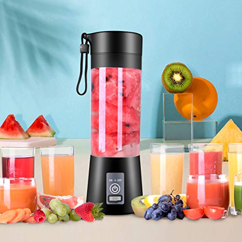 Portable Blender, Mini Mixer for smoothies and shakes, Kitchen tools,Fruit Mixing Machine with USB Rechargeable Batteries