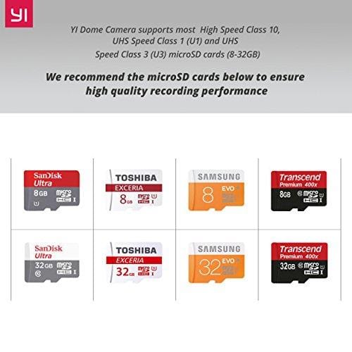 YI Dome Camera Pan/Tilt/Zoom Wireless IP Indoor Security Surveillance System 720p HD Night Vision, Motion Tracker, Auto-Cruise, Remote Monitor with iOS