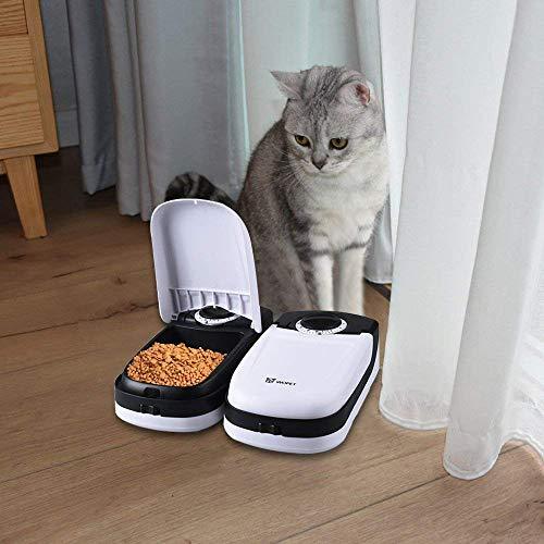 WOpet Automatic Cat Feeder, Pet Feeder for Dogs and Cats with Ice Pack Included - 2 Meals