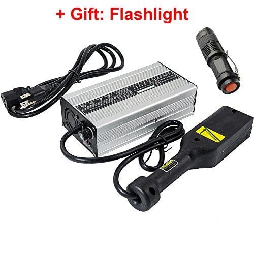 iMeshbean 36 Volt 5A Golf Cart Battery Charger with Powerwise Plug for EZ-GO EZGO Fully Automatic