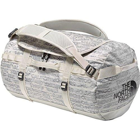 The North Face Base Camp Duffel Moonlight Ivory Scratch Print Moonlight Ivory