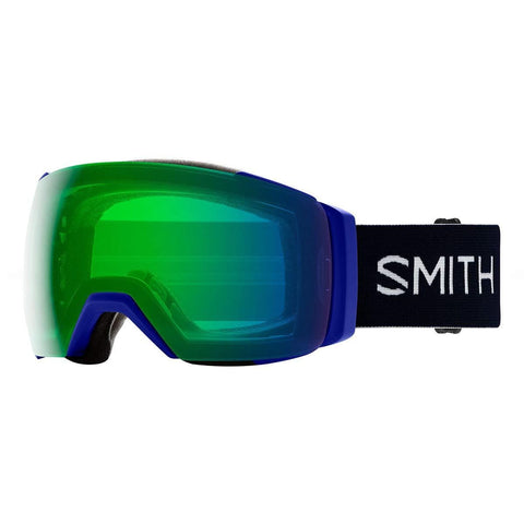 Smith Optics I/O Mag XL Adult Snowmobile Goggles - Klein Blue/Chromapop Everyday Green Mirror/One Size