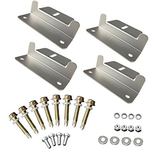 Renogy 400 Watt 12 Volt Monocrystalline Solar Starter Kit with 40A Rover MPPT Charge Controller