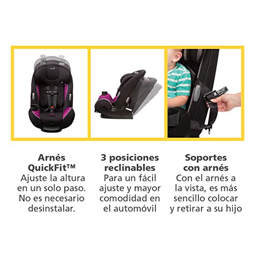 Safety 1st Continuum 3-in-1 Convertible Car Seat (Hollyhock)