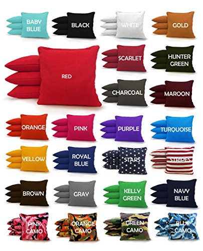 Tailgating Pros Johnson Enterprises Handmade Stars and Stripes 8 Regulation Cornhole Bags