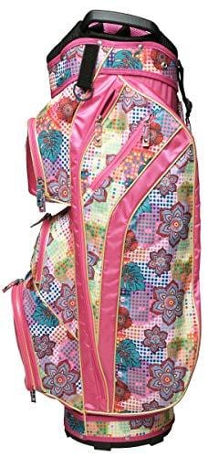 Glove It Women's Golf Bag Ladies 14 Way Golf Carry Bag - Golf Cart Bags for Women - Womens Lightweight Golf Travel Case - Easy Lift Handle - 2019 Bloom
