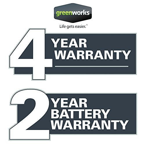 Greenworks 16-Inch 40V Cordless Lawn Mower, 4.0 AH Battery Included 25322