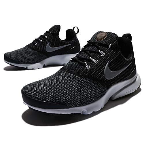 Nike Womens Presto Fly Low Top Lace Up, Black, Size 8.5