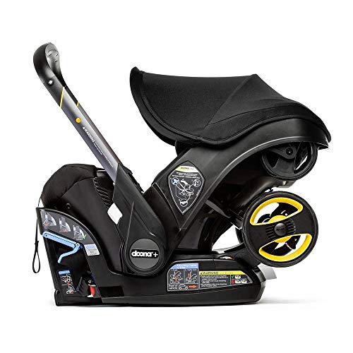 Doona Infant Car Seat & Latch Base - Nitro Black - US Version - Ultra Pickleball