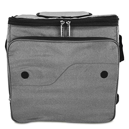 DALIX Rolling Cooler Thermal Insulated Trolley Bag Sports Leak Proof in Gray [product _type] DALIX - Ultra Pickleball - The Pickleball Paddle MegaStore