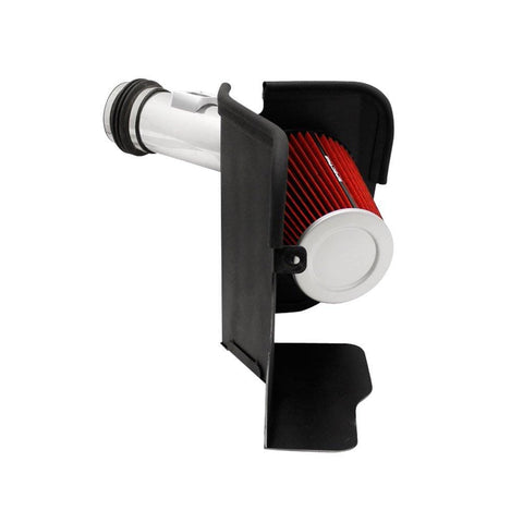 Spectre Performance Air Intake Kit with Washable Air Filter: 2003-2007 Ford Super Duty (F250/F350/F450/F550 SuperDuty, F250 Cutaway, F250 Harley Davidson) 6.0L V8 Diesel,  Red Filter , SPE-9973