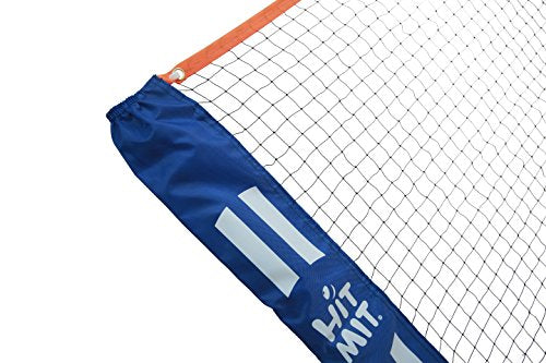 HIT MIT Adjustable Height Portable Badminton Net Set - Competition Multi Sport Indoor or Outdoor Net for Playing Pickleball, Kids Volleyball, Soccer Tennis, Lawn Tennis - Easy and Fast Assembly
