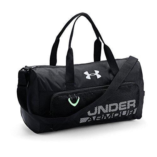 Under Armour Boys' Armour Select Duffle, Black (001)/White, One Size