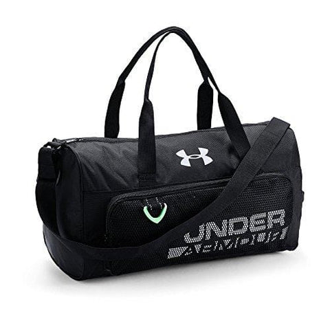 Under Armour Boys' Armour Select Duffle, Black (001)/White, One Size