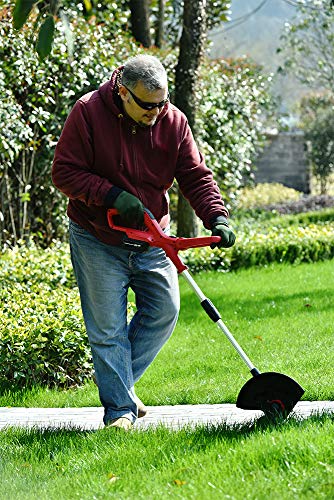 PowerSmart 20 Volt Lithium-Ion Cordless String Trimmer/Edger with Easy Feed, Includes One Battery & Charger,PS76110A