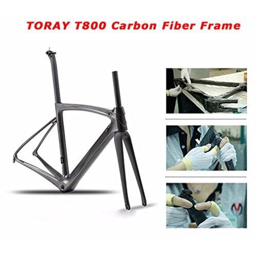 SAVADECK Herd 6.0 T800 Carbon Fiber 700C Road Bike Shimano 105 5800 Groupset 22 Speed Carbon Wheelset Seatpost Fork Ultra-Light 18.3 lbs Bicycle Black Grey 50cm