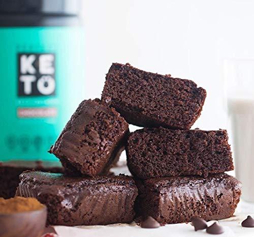 Perfect Keto Chocolate Protein Powder: Collagen Peptides Grassfed Low Carb Keto Drink Supplement with MCT Oil Powder. Best as Keto Drink Creamer or Added to Ketogenic Diet Snacks. Paleo & Gluten Free