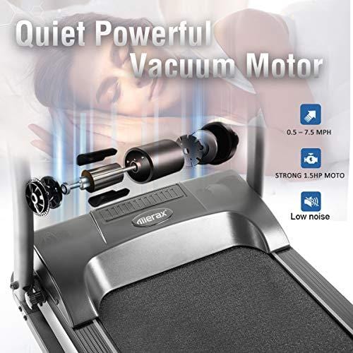 Merax Treadmill Easy Assembly Folding Electric Treadmill Motorized Running Machine