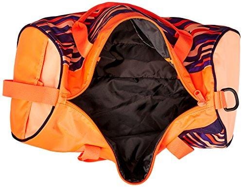 Under Armour Girls' Favorite Duffle 3.0, Peach Horizon (906)/Metallic Silver, One Size - Ultra Pickleball