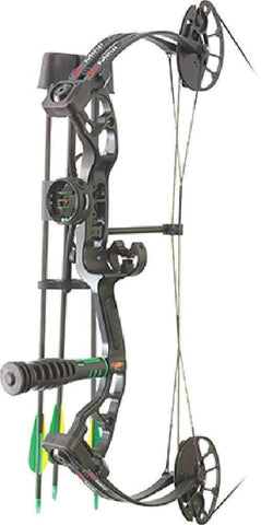 PSE Archery, Mini Burner Compound Bow, Black, Right Hand, 40#