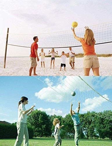 DOURR Professional Sports Volleyball Net (32 FT x 3 FT) for Indoor and Outdoor (Net Only)